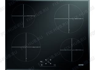 Плита (духовка) Gorenje IT606AC (287534, SIVK63TS) - Фото